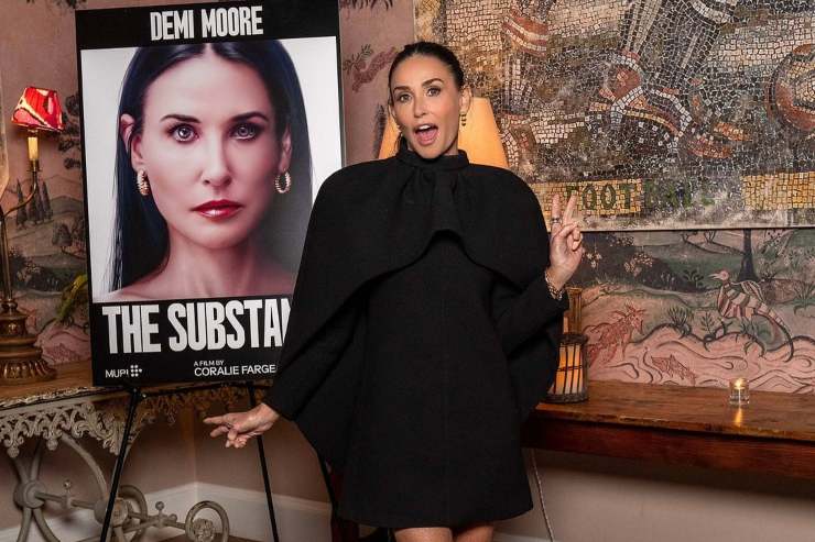 Demi Moore presenta The Substance 