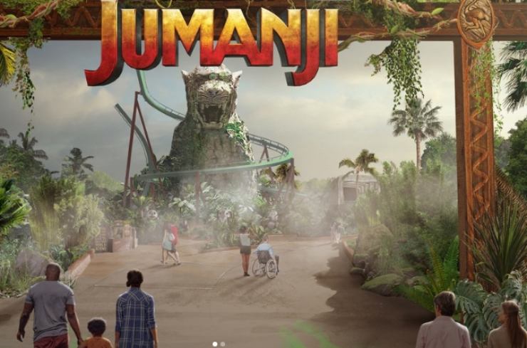 Jumanji world la locandina