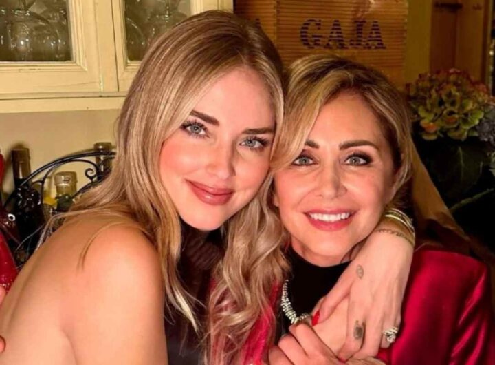 Chiara Ferragni abbraccia sua mamma