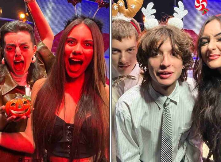 I ragazzi di X Factor alla puntata di Halloween